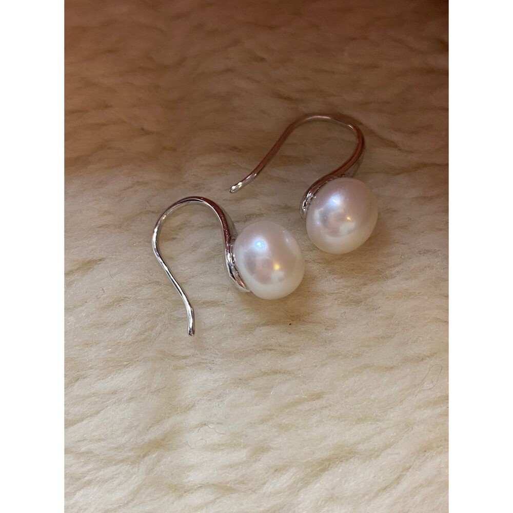 High quality fresh water pearl earrings - Picture 1 of 7